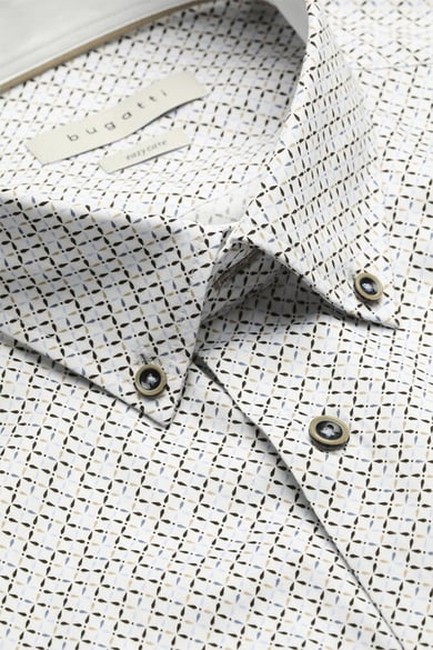 ΑΝΤΡΙΚΟ ΠΟΥΚΑΜΙΣΟ BUGATTI - 10 ΛΕΥΚΟ